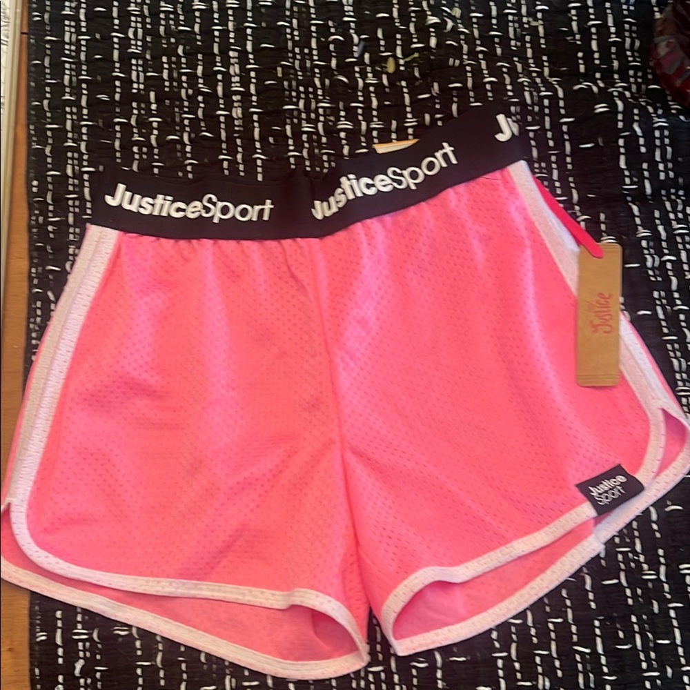 NWT Justice Sport Pink Girl’s Shorts